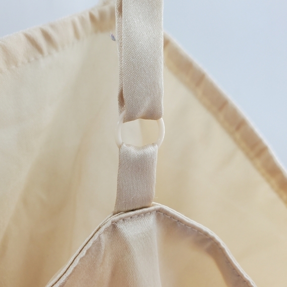 Victoria Secret vintage ivory satin finish and sheer trim camisole M - Picture 6 of 15